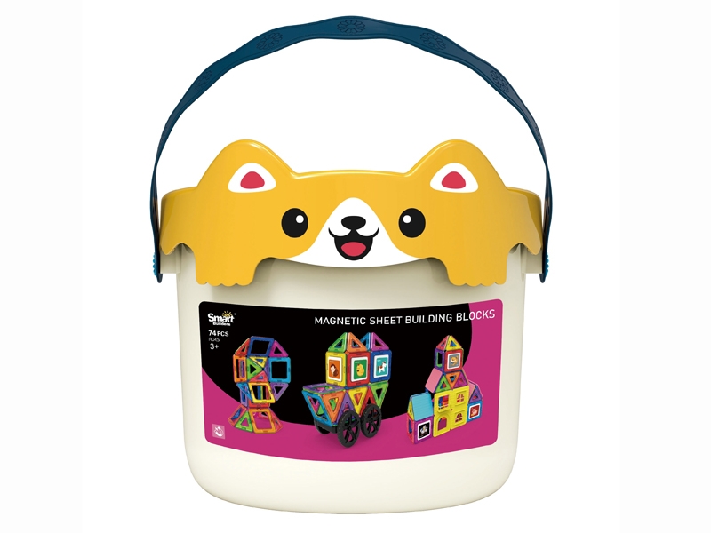 MAGNETIC BUILDING BLOCKS 74PCS - HP1183353