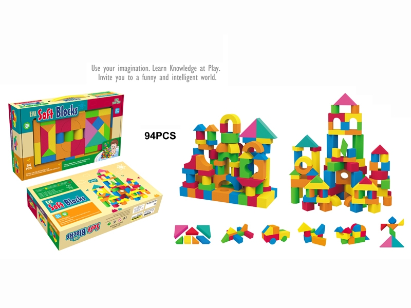 EVA BUILDING BLOCKS 94PCS - HP1183518