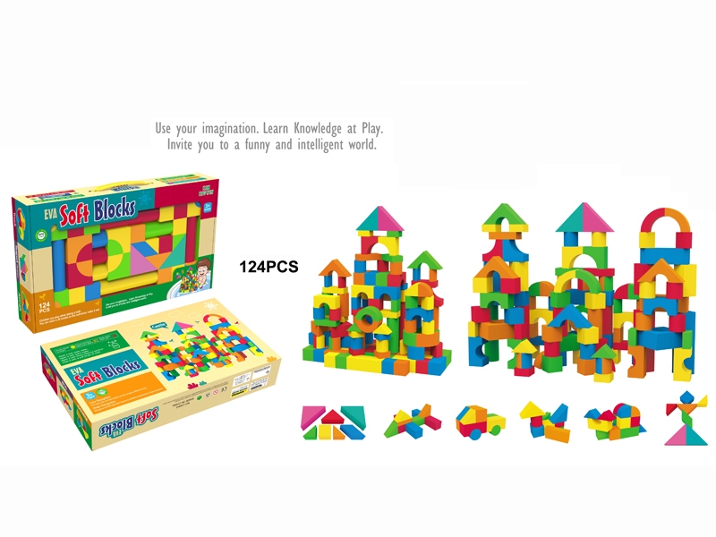 EVA BUILDING BLOCKS 124PCS - HP1183519