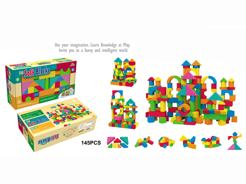 EVA BUILDING BLOCKS 145PCS - HP1183520