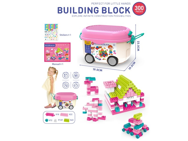 BUILDING BLOCKS 300PCS - HP1183594