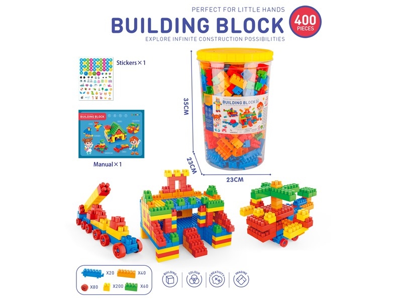 BUILDING BLOCKS 400PCS - HP1183611