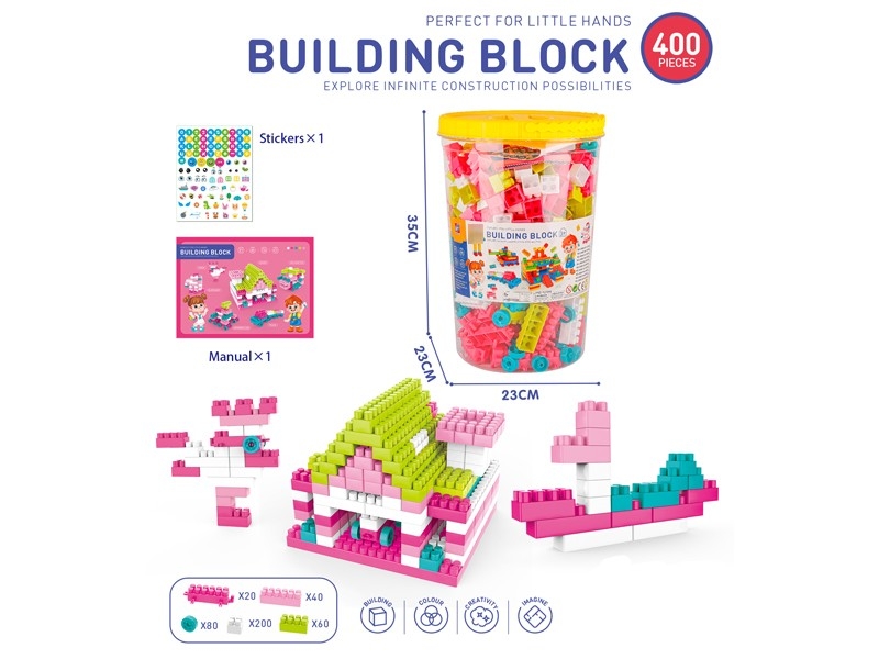 BUILDING BLOCKS 400PCS - HP1183612
