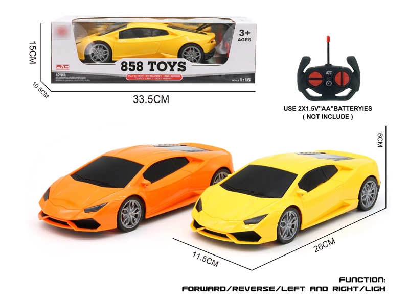 1:16 R/C CAR，NOT INCLUDED BATTERY - HP1183925