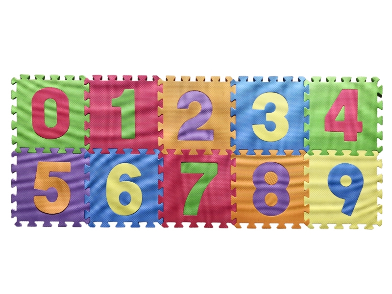 EVA拼图地垫10片数字 - HP1184157