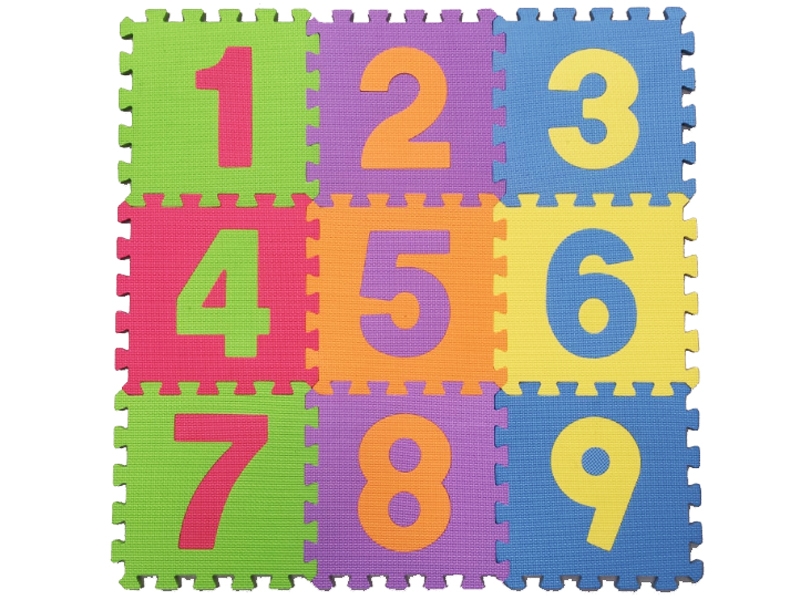 EVA拼图地垫9片数字 - HP1184158