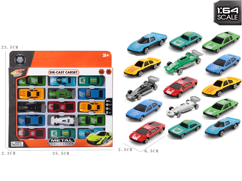 15 PCS FREE WAY DIE CAST CAR - HP1184310