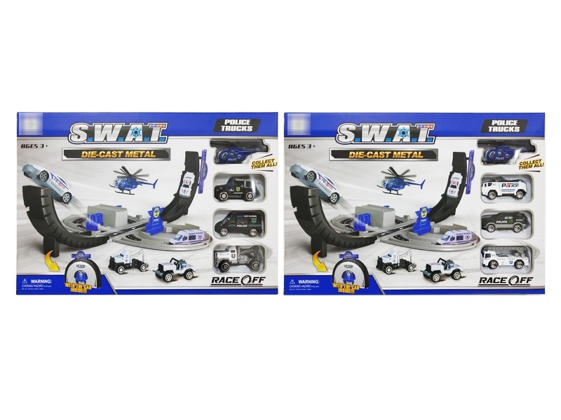 POLICE PARKING LOT SET，2ASST - HP1184372