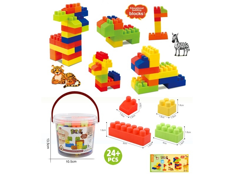 BUILDING BLOCKS 24PCS+ - HP1184596