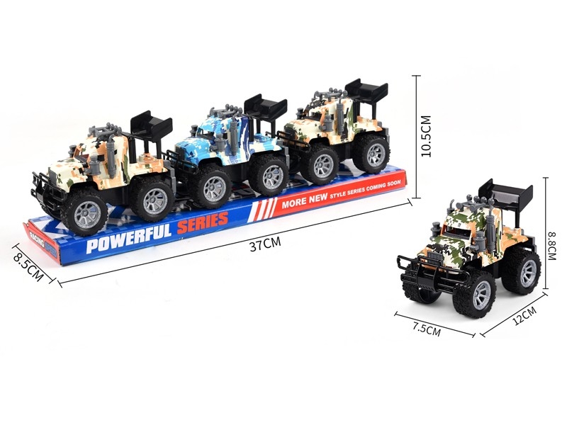 FRICTION MILITARY CAR - HP1184654