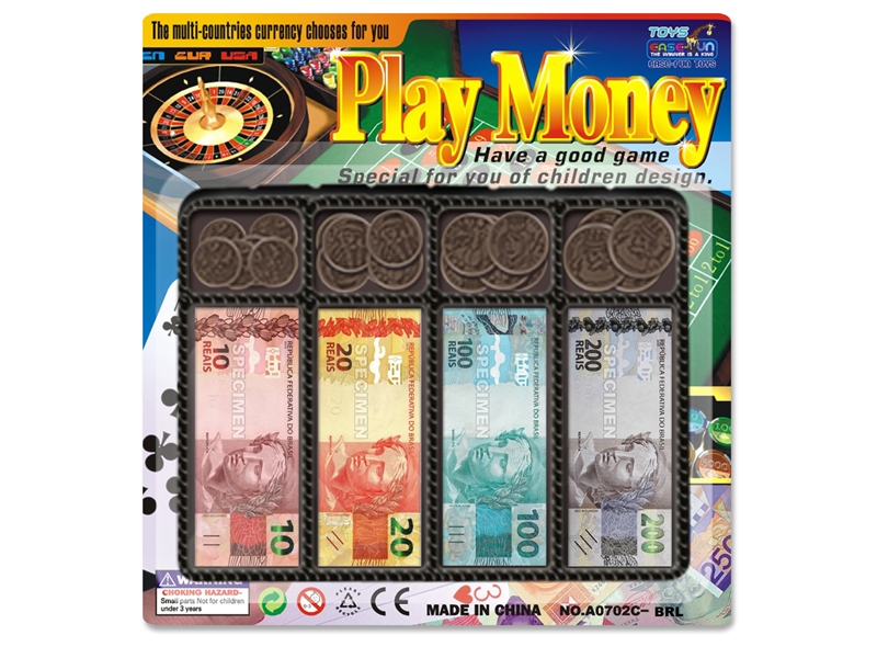 BRAZIL PLAY MONEY SET - HP1184847