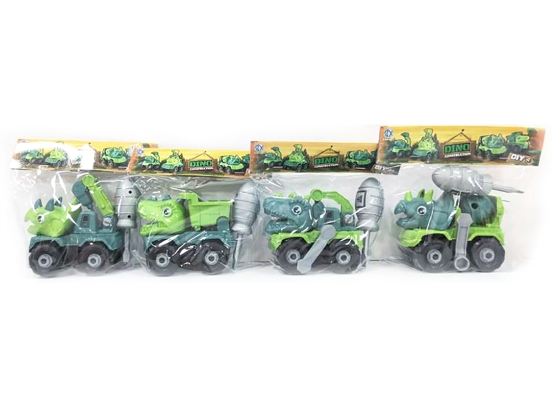 DIY ASSEMBLE DINOSAUR CONSTRUCTION CAR - HP1185413