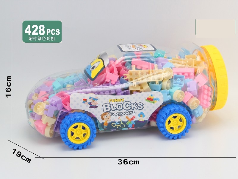 BUILDING BLOCKS 428PCS - HP1186428