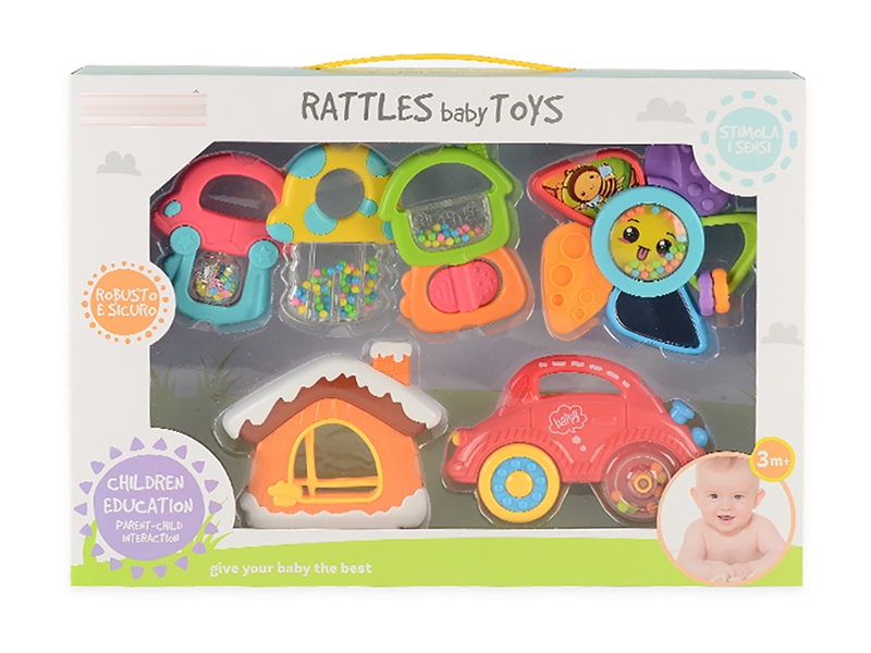 BABY RATTLE 6PCS - HP1187133