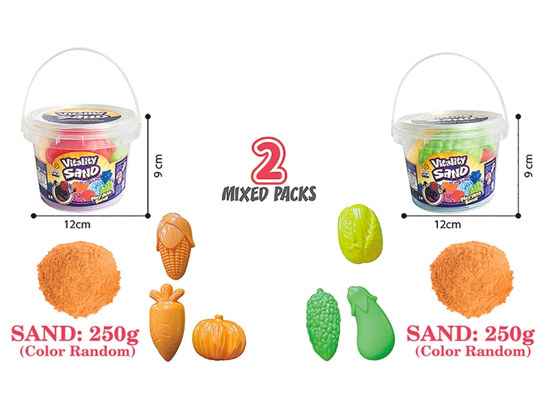SPACE SAND SET 250G W/ACCESSORIES，2ASST - HP1187169