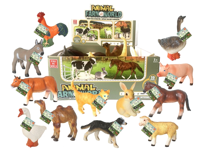 VINYL ANIMAL，12PCS/DISPLAY BOX - HP1187283