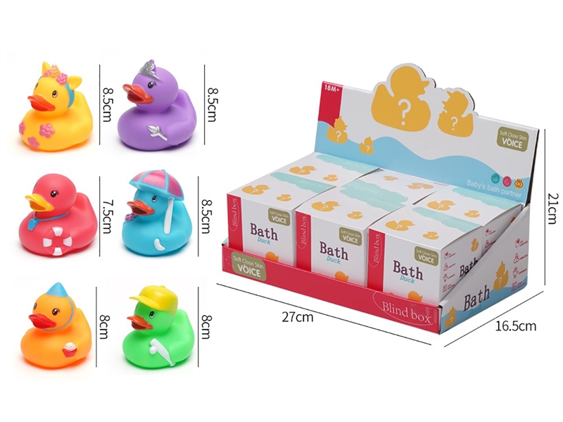 VINYL TOYS W/WHISTLE,6PCS/DISPLAY BOX - HP1187368