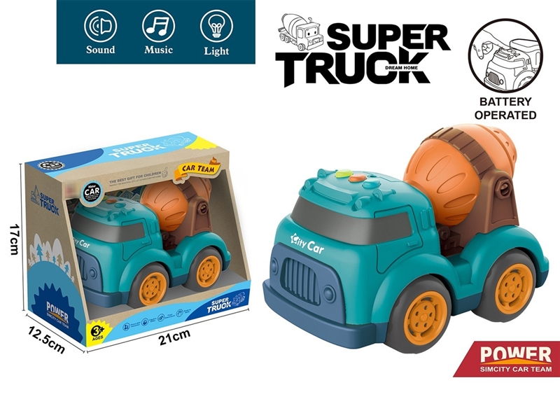 FREE WAY CONSTRUCTION TRUCK W/LIGHT & MUSIC - HP1187511