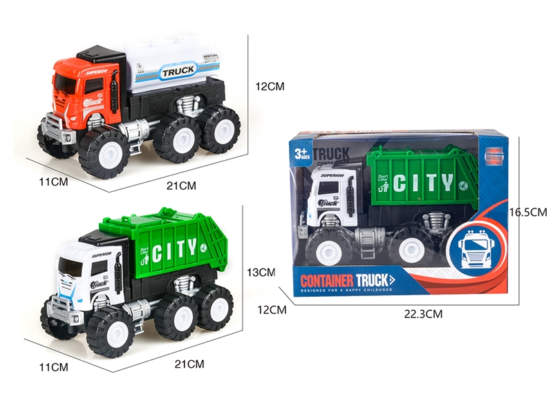 FRICTION SANITATION TRUCK，2ASST - HP1187743