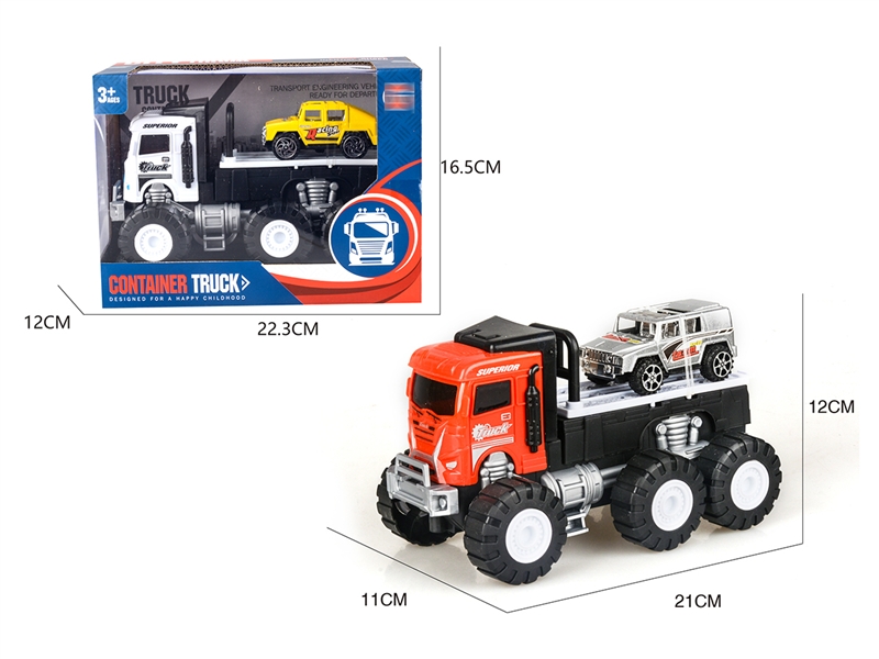 FRICTION TOW TRUCK（RED、WHITE） - HP1187746