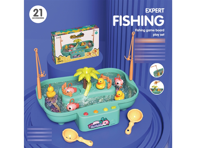 B/O FISHING PLAY SET W/LIGHT & MUSIC - HP1188139