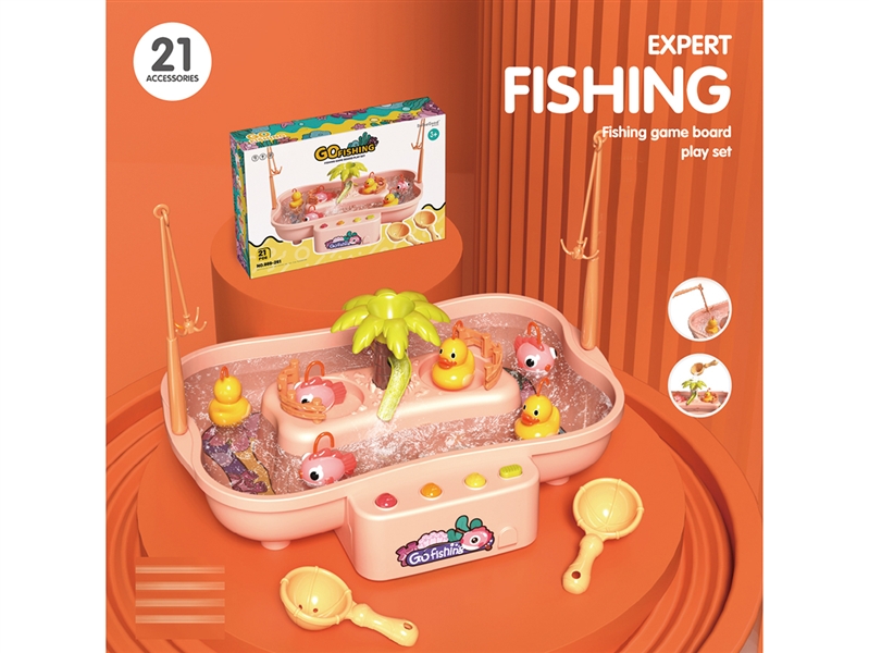 B/O FISHING PLAY SET W/LIGHT & MUSIC - HP1188140