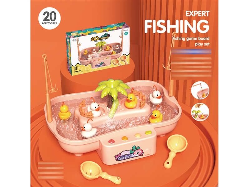 B/O FISHING PLAY SET W/LIGHT & MUSIC - HP1188142