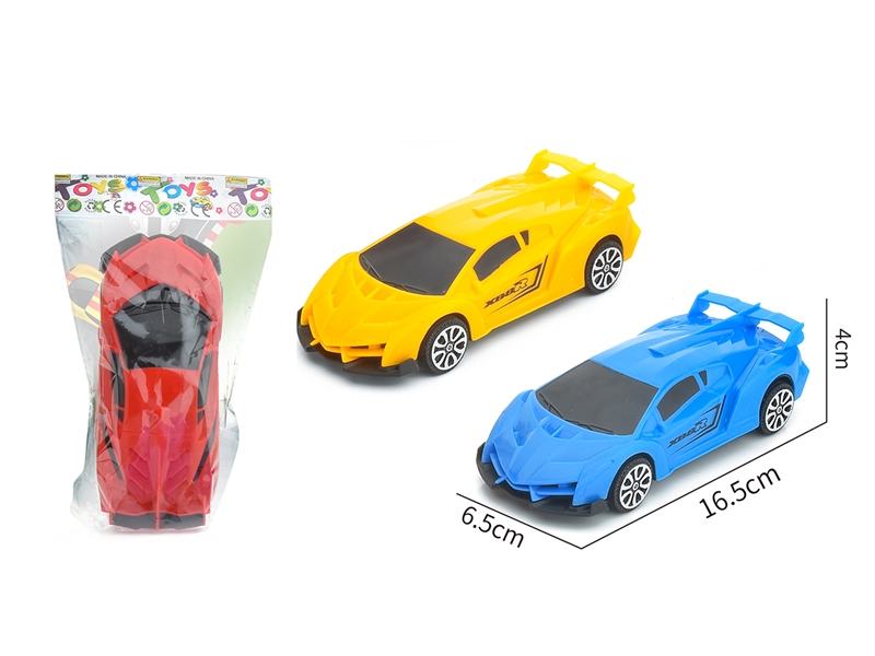 FRICTION CAR（RED &  BULE & YELLOW） - HP1188194