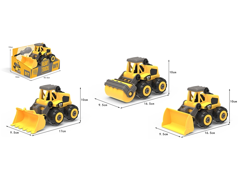 DIY CONSTRUCTION CAR，3ASST - HP1188373