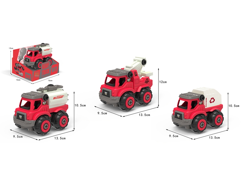 DIY CONSTRUCTION CAR，3ASST - HP1188375