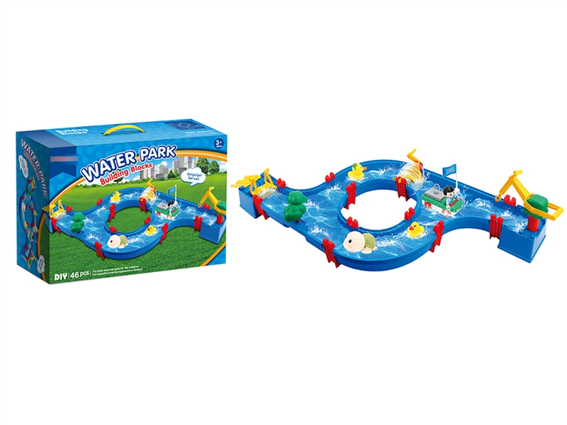 DIY WATER PARK BUILDING BLOCKS(46PCS) - HP1188525