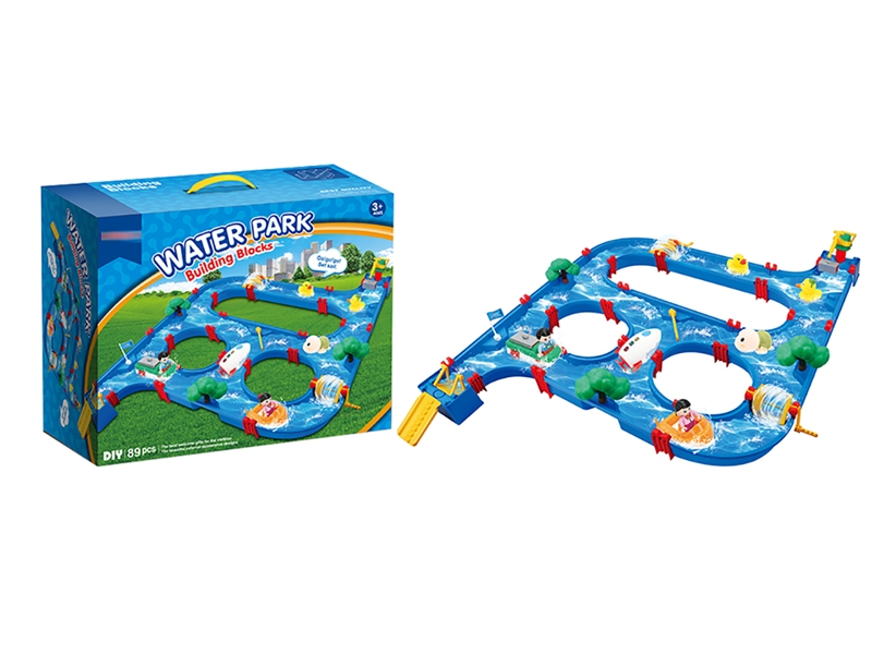 DIY WATER PARK BUILDING BLOCKS(89PCS) - HP1188528