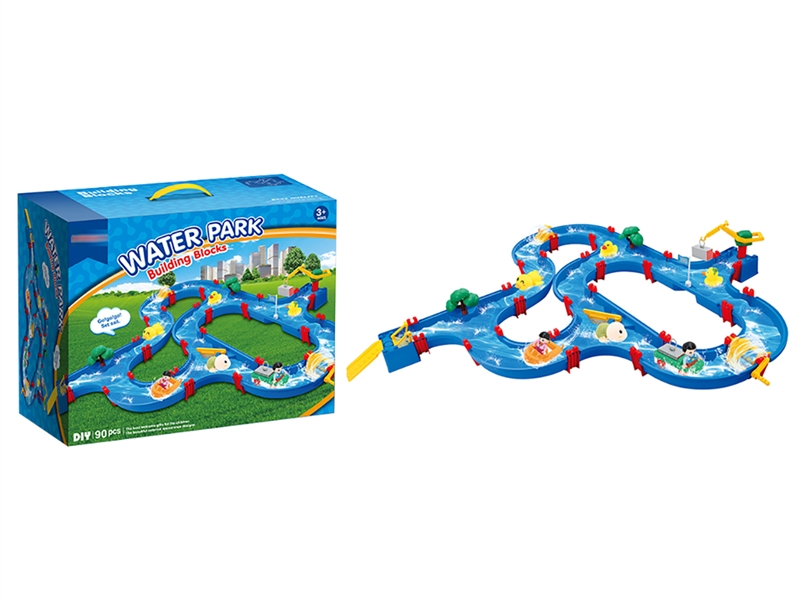 DIY WATER PARK BUILDING BLOCKS(90PCS) - HP1188529