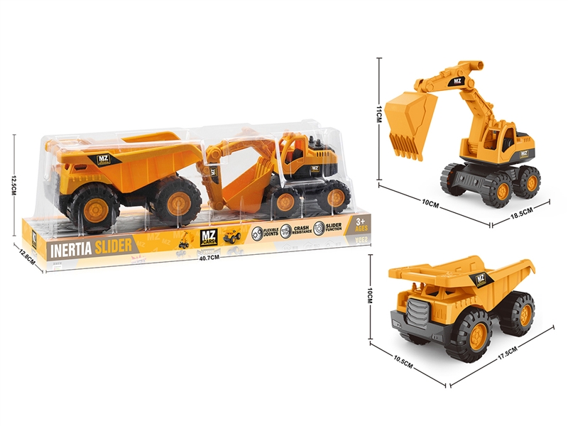 FREE WAY CONSTRUCTION TRUCK,2PCS - HP1188729