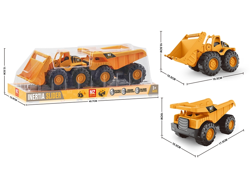 FREE WAY CONSTRUCTION TRUCK,2PCS - HP1188730