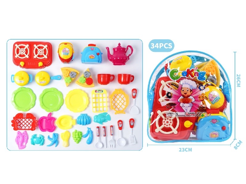 KITCHEN SET 34PCS - HP1189378