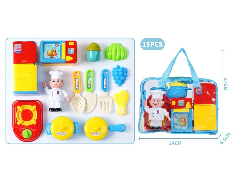 KITCHEN SET 15PCS - HP1189386