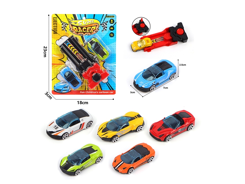 1:64 FREE WAY DIE CAST CAR W/CATAPULT,2PCS - HP1189428