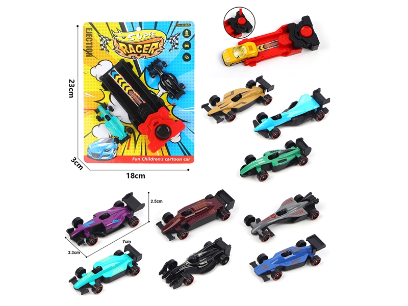 1:64 FREE WAY DIE CAST CAR W/CATAPULT,2PCS - HP1189430