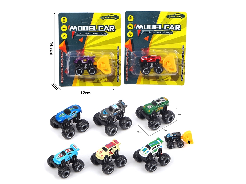 1:64 FREE WAY PRESS & GO CAR,12ASST - HP1189443