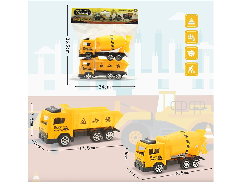 FRICTION CONSTRUCTION TRUCK，2ASST - HP1189476
