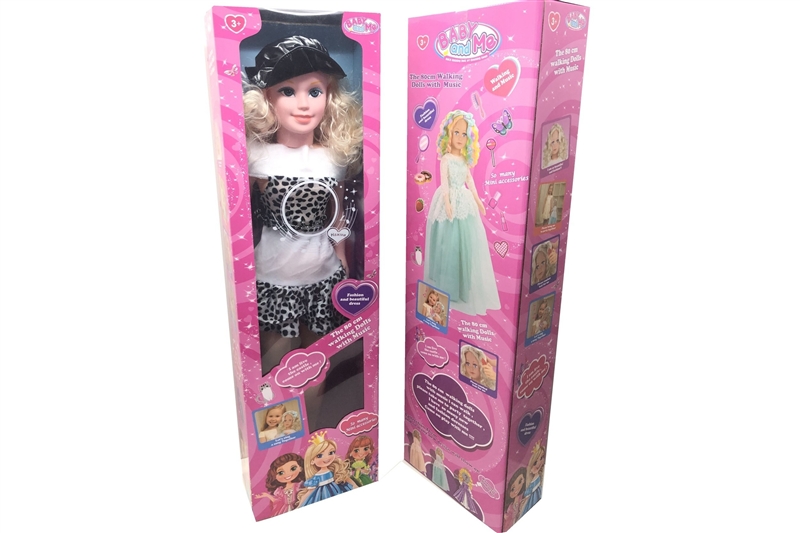 80CM WALKING  DOLL W/MUSIC INCLUDED 2*AG3 - HP1189963