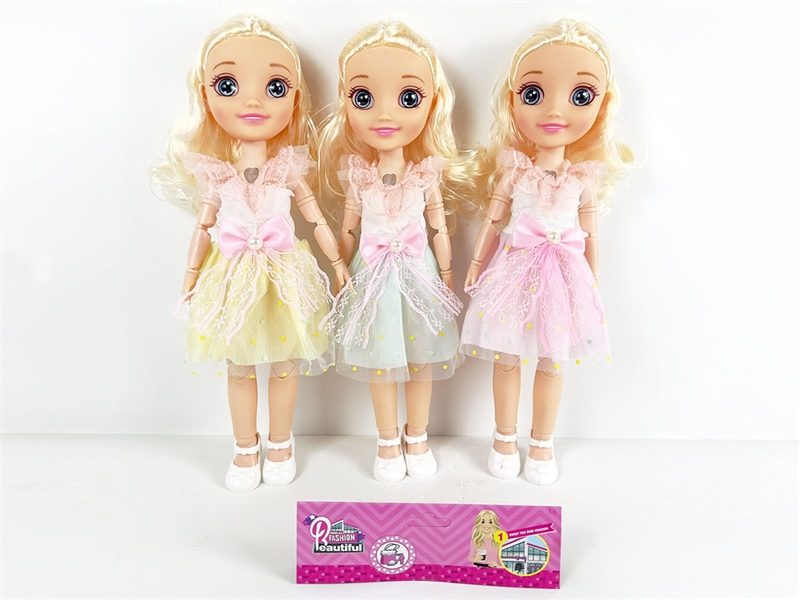 12”JOINTS BODY DOLL（3D EYES） - HP1190160