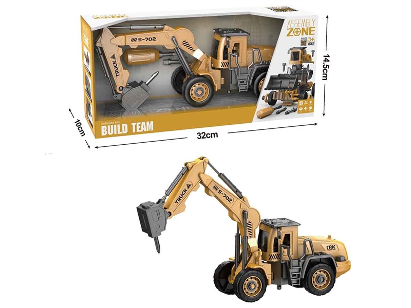 DIY ASSEMBLE FRICTION CONSTRUCTION TRUCK - HP1190350