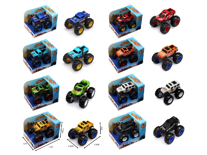 FREE WAY DIE-CAST CLIMBING CAR，8ASST - HP1190372