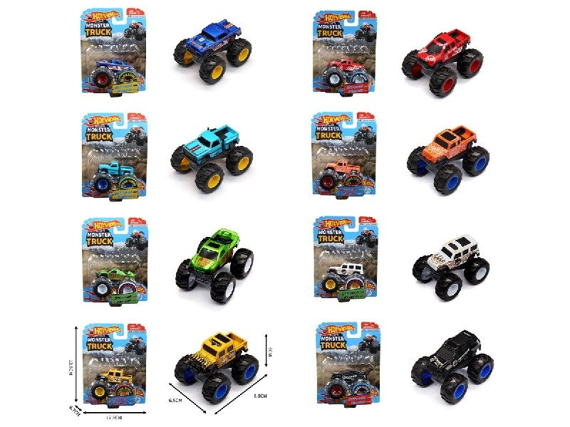 FREE WAY DIE-CAST CLIMBING CAR，8ASST - HP1190373