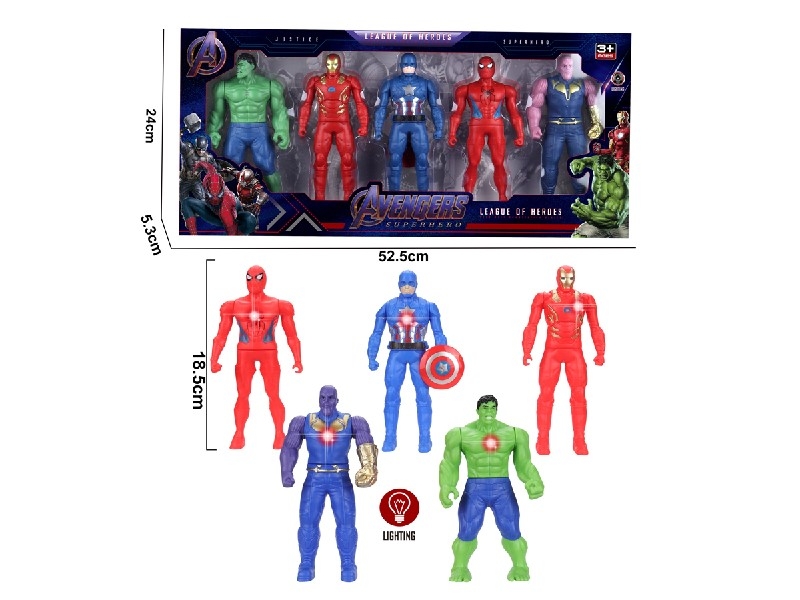 18.5CM THE AVENGERS W/LIGHT - HP1190838