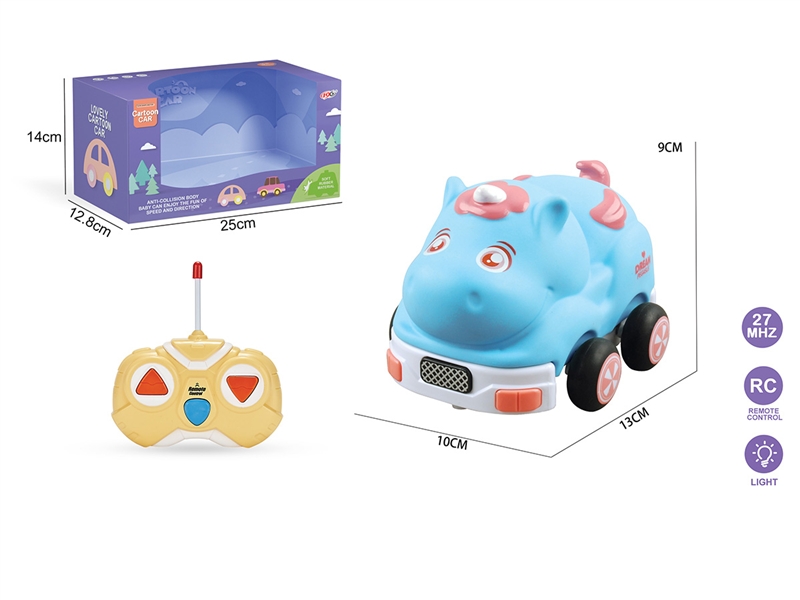 2-CHANNEL R/C VINYL CAR W/LIGHT - HP1191037