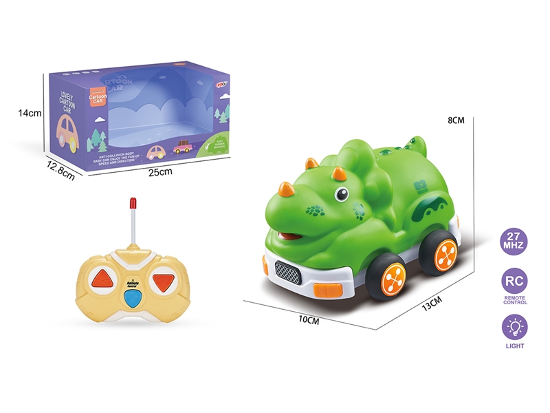 2-CHANNEL R/C VINYL CAR W/LIGHT - HP1191038