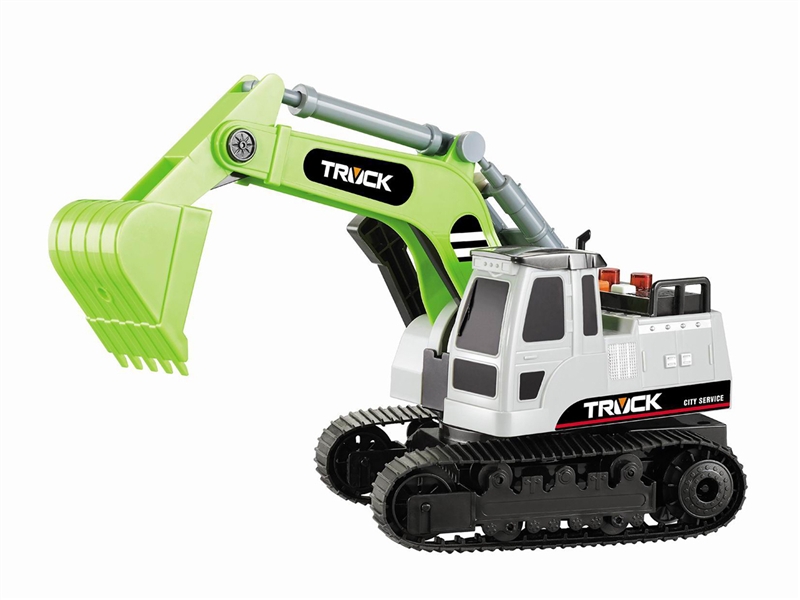1:16 FRICTION CONSTRUCTION CAR W/LIGHT & MUSIC - HP1191104